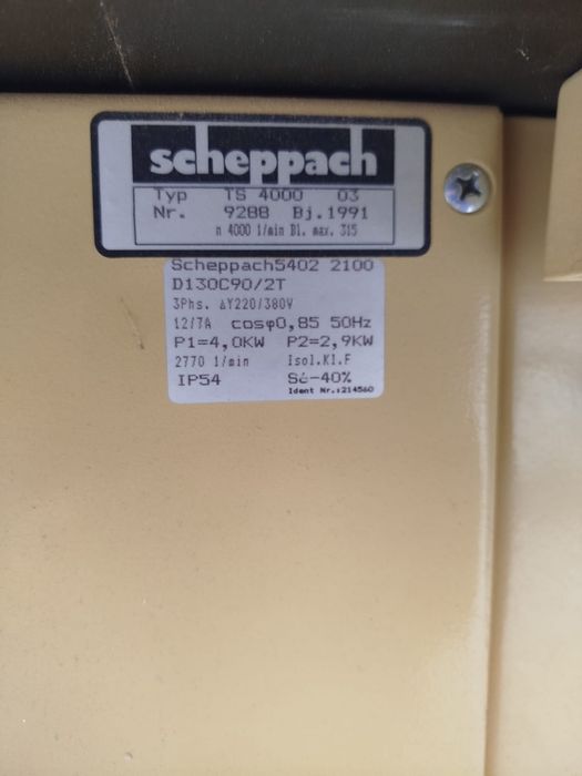 Piła formatowa scheppach ts 4000