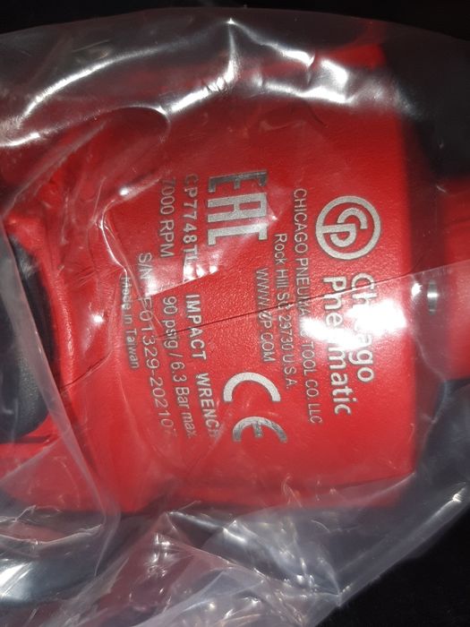 Klucz udarowy pneumatyczny 1/2"  1300NM  CP7748 TL