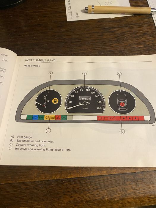 Manual de Instruções / Proprietário - FIAT UNO (Original - Inglês)