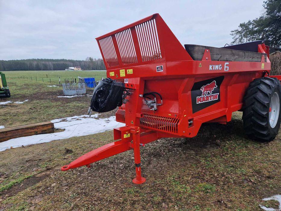 Rozrzutnik obornika MARTIN KING 6 Łyse • OLX.pl