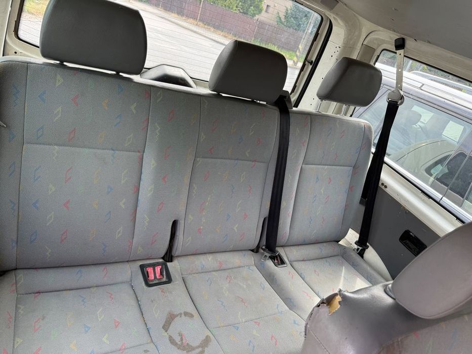vw t5 t6 fotel kanapa trójka składana 3 rząd kompletna