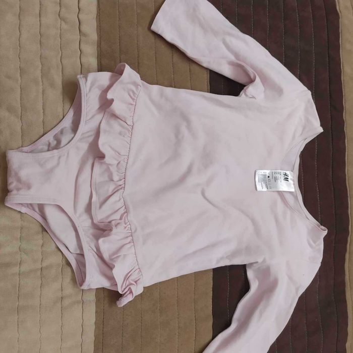 Koszulka body getry dziewczęce 98-104 5 sztuk za 10zł.