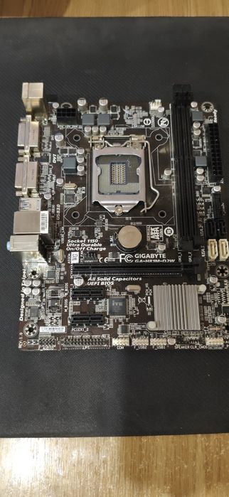 материнская плата Gigabyte GA-H81M-D2W с сокетом LGA 1150 и чипсетом Intel H81