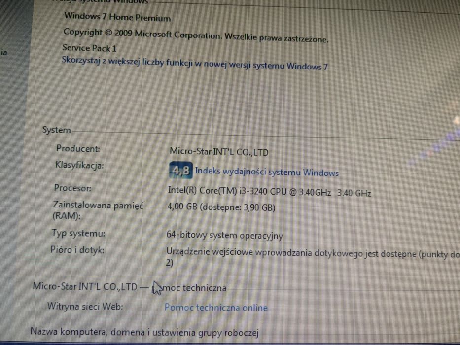 MSI Wind Top AE2081G