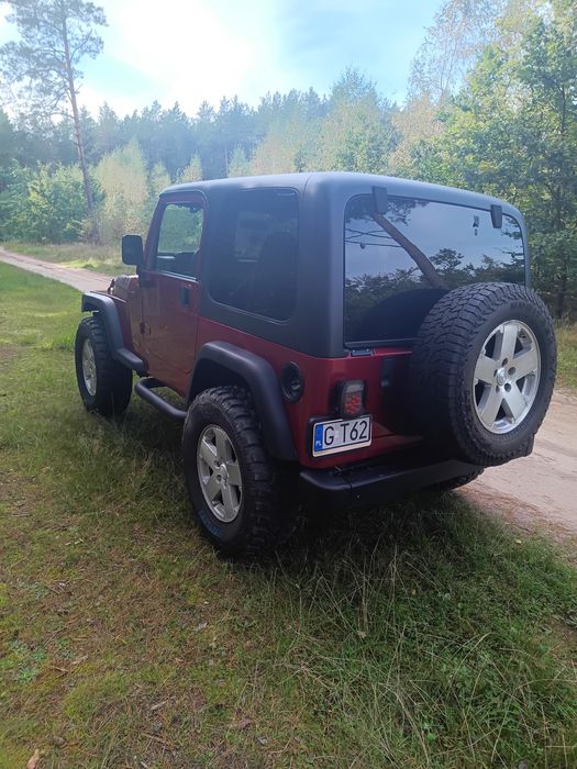 Jeep Wrangler TJ Zamiana