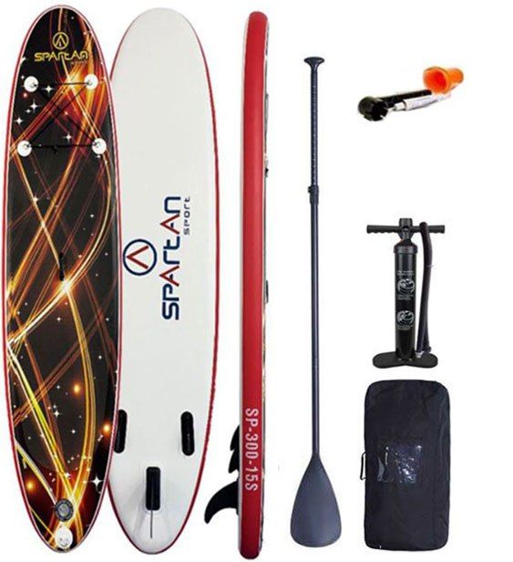 Deska SUP 300x76cm Do 130kg Pływająca Standup Paddle Board Movemania