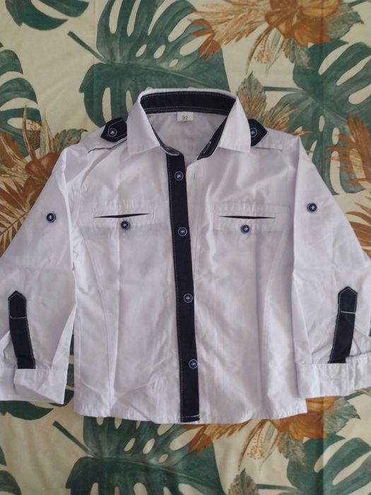 Komplet dla chłopca 92/98 elegancki marynarka spodnie garnitur zestaw