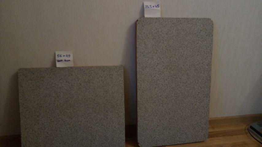 Элементы столешницы водостойких