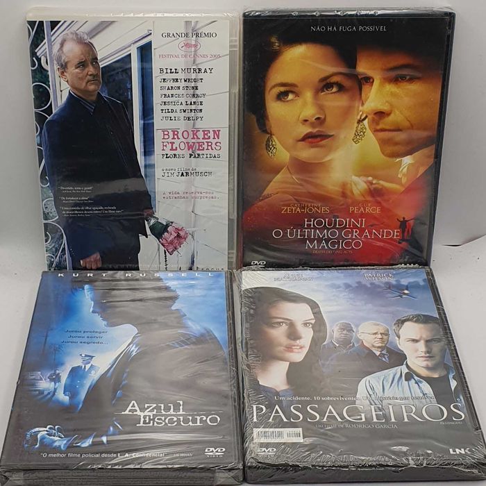 Lote 5/1 - Pack de 18 Filmes Novos e Selados em DVD - Ref.VI