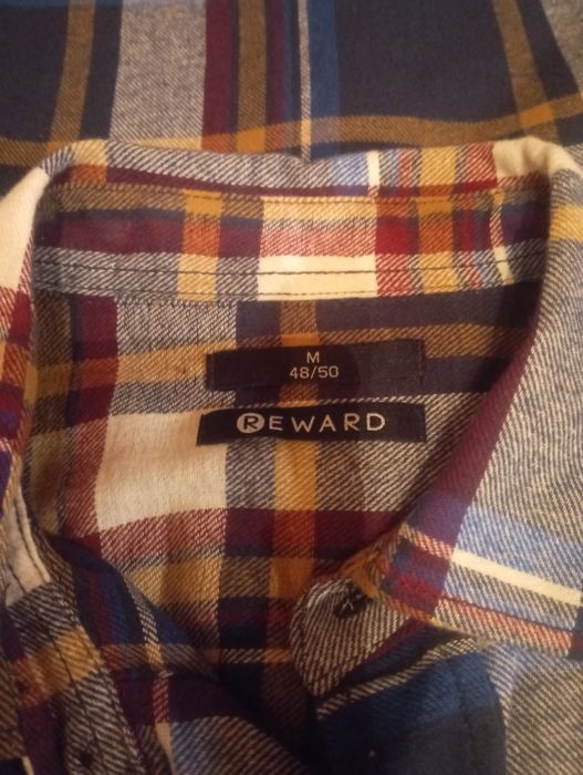 Сорочка(рубашка)НОВА байкова у клітину