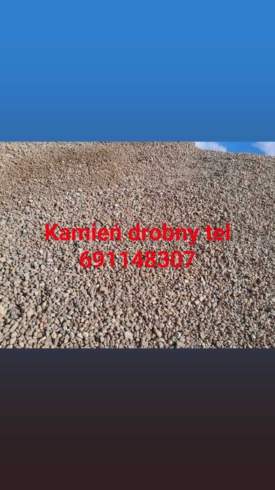 Kruszywo kamień betonowe piasku ziemi