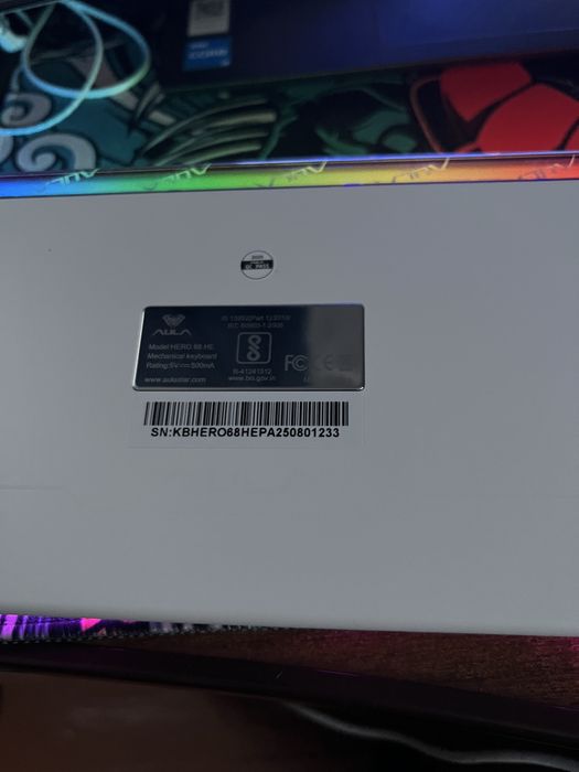 Магнітна клавіатура AULA HERO 68 HE