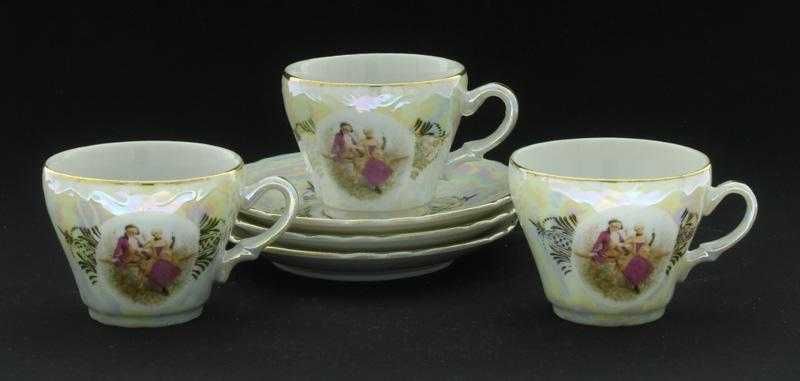 Lindíssimo serviço de café em porcelana Japonesa