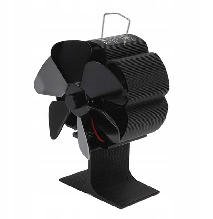 Wentylator Kominkowy Wiatraczek 5 Łopatek Rozprowadzanie Ciepła Nowy