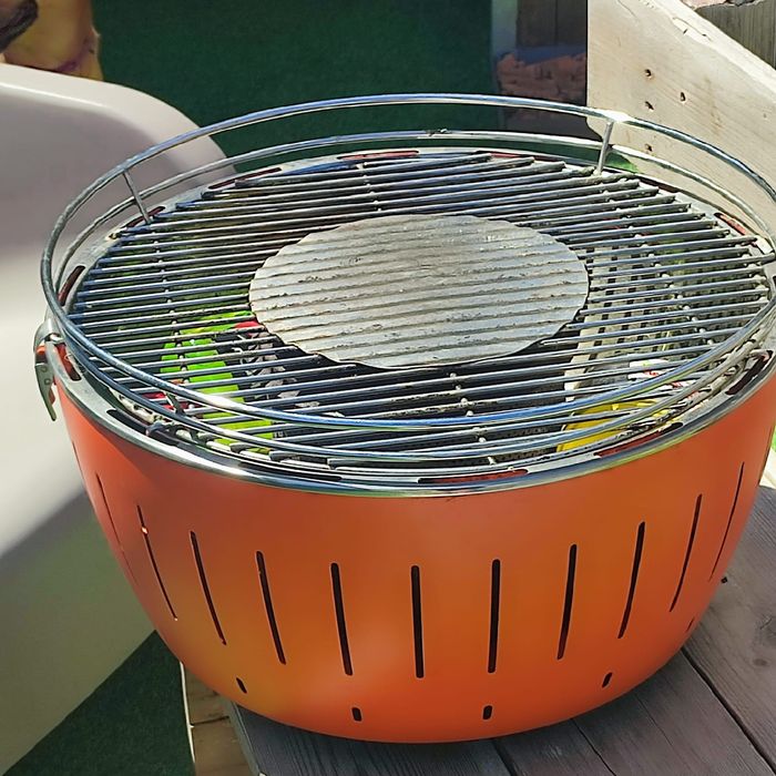 churrasqueira a carvão sem fumo