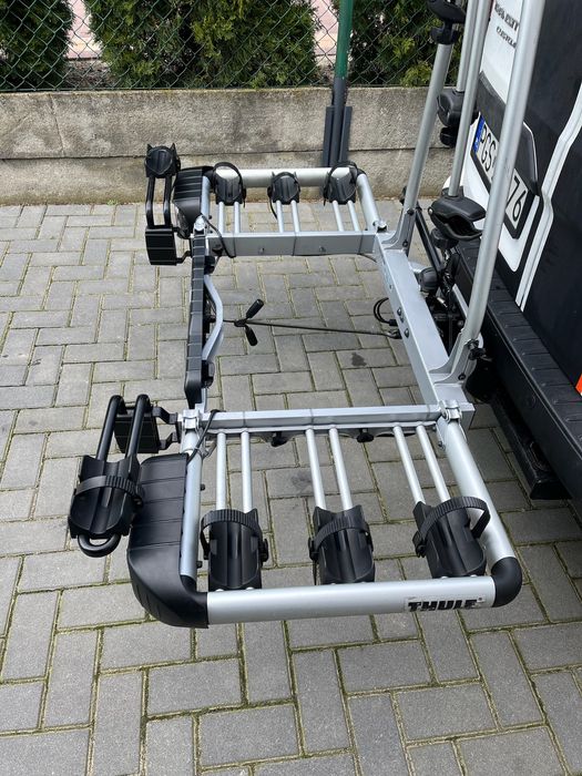 Bagaznik rowwerowy na hak 4 rowery Thule Euroclassic Pro  903 skladany