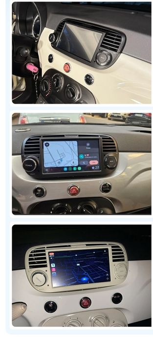 Radio nawigacja FIAT 500  NAVI GPS Android