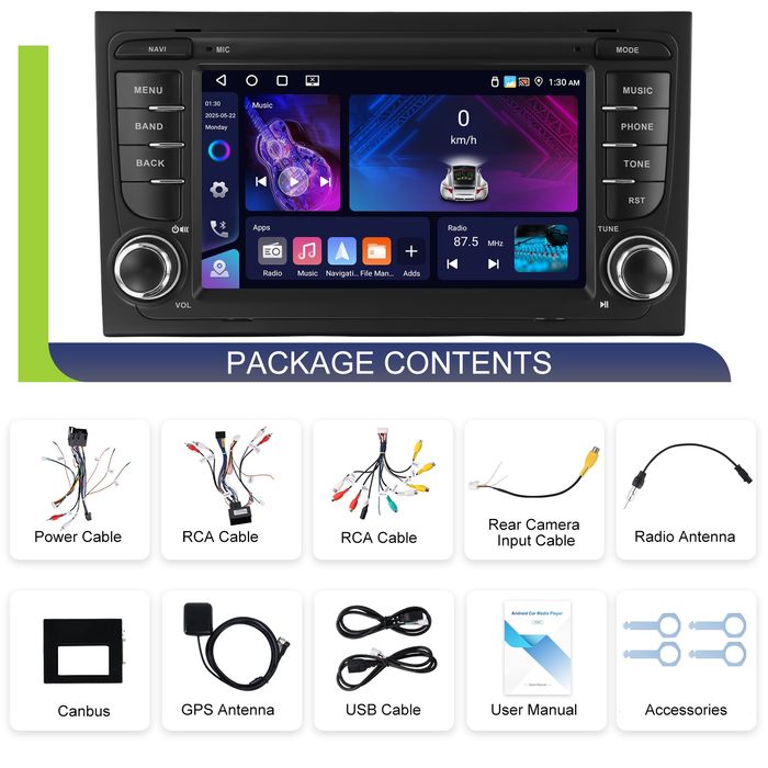 Radio nawigacja AUDI A4 SEAT EXEO  NAVI GPS Android