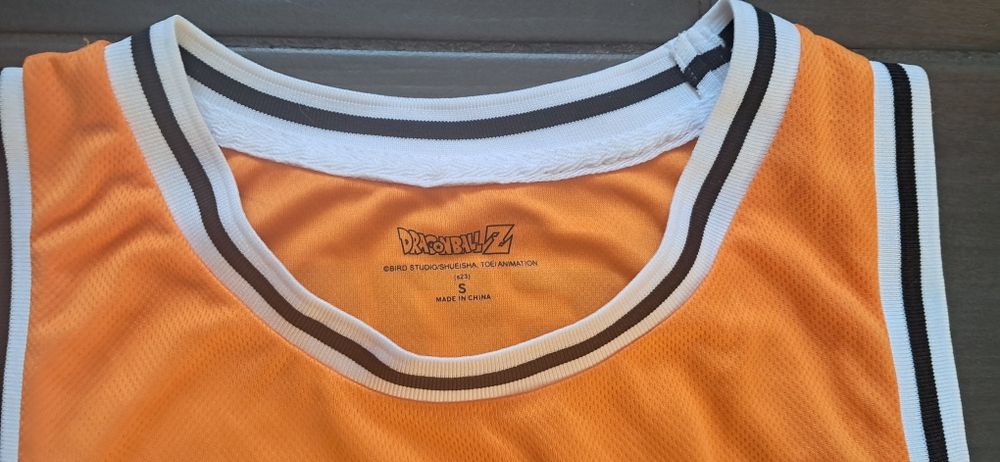 Dragonball Z Son Goku koszulka tank top pomarańczowa S PRIMARK