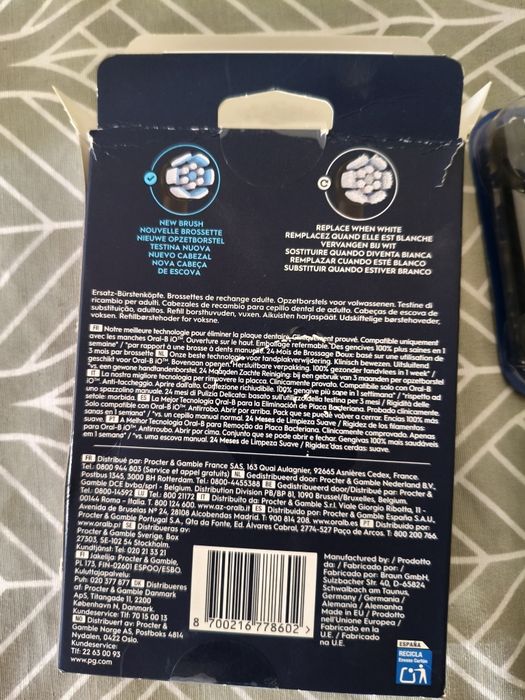 Recarga Oral B iO
