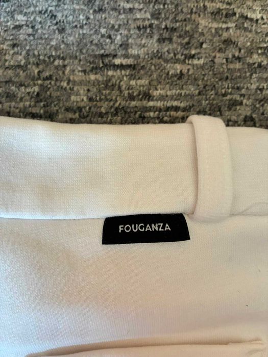 Bryczesy FOUGANZA białe na zawody