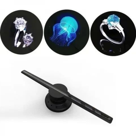 3 д 3D проектор голографічний 42см. з WiFi,  Bluetooth