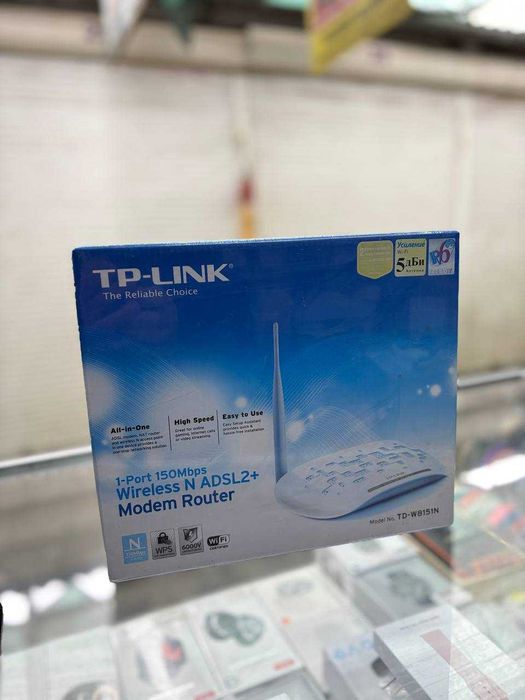 Новий Роутер TP-LINK N ADSL+ TD-W8151N