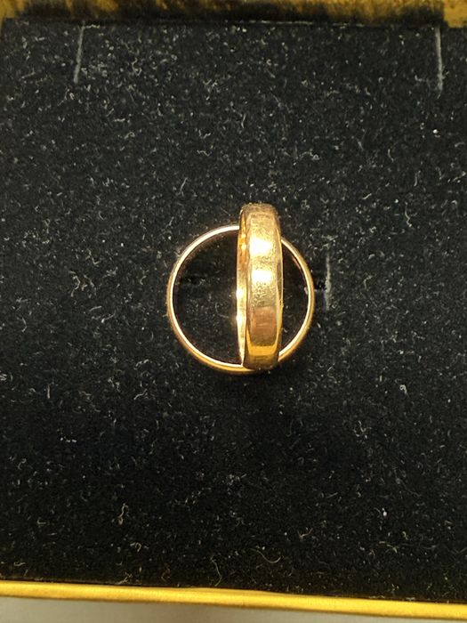 Złote Obraczki 2 szt waga 5.0 g