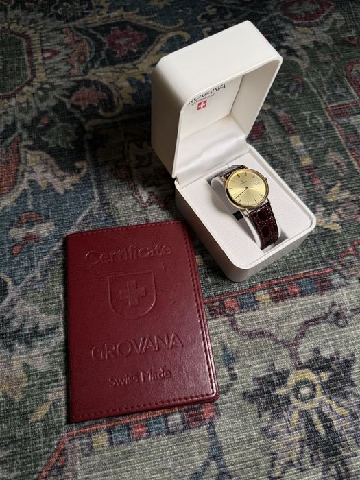 Zegarek złoty grovana