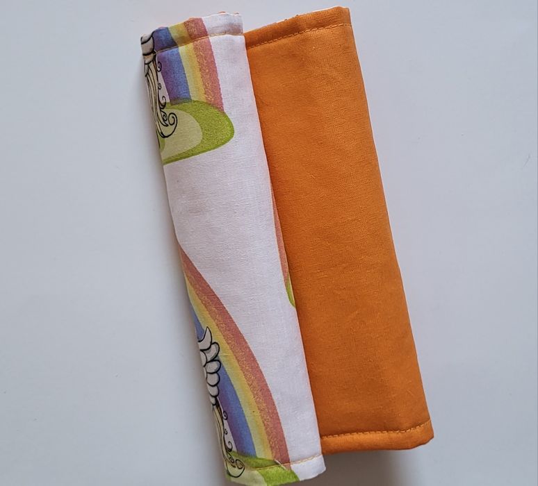 Ochraniacze na pasy. Komplet bawełniany.