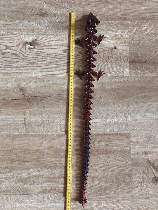 Smok Kryształowy 3d XXL 127cm