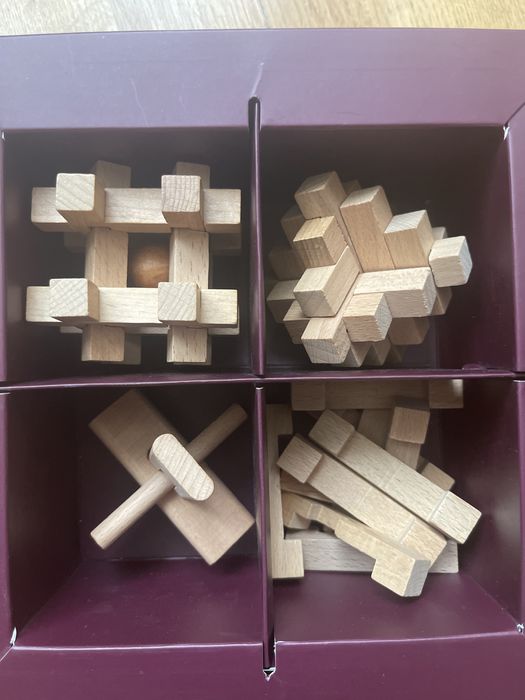 Пазл з натуральної деревени