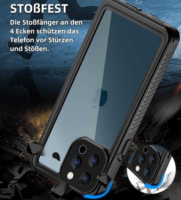 Etui Iphone 12  - pancerne, wodoodporne