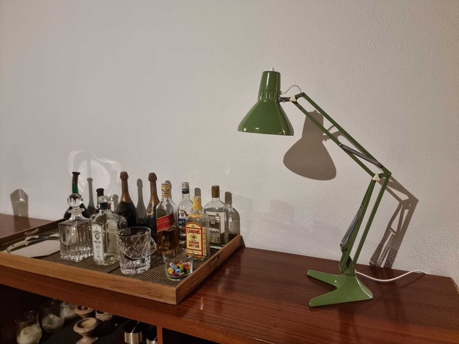 Candeeiro nórdico ( sueco ) de mesa vintage, anos 50/60. Design