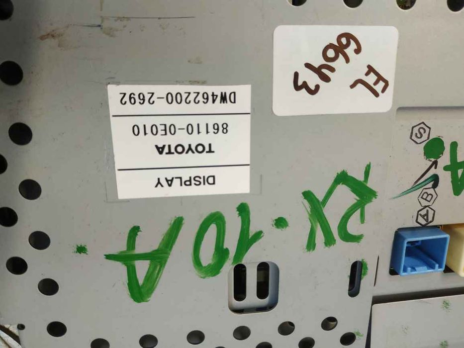 Toyota Lexus RX350/450 09-15 дисплей інформаційний EL6643 861100E010