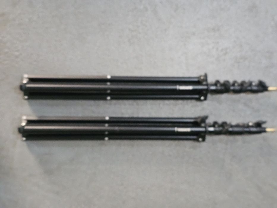 4 Cabeças Flash Bowens e acessórios