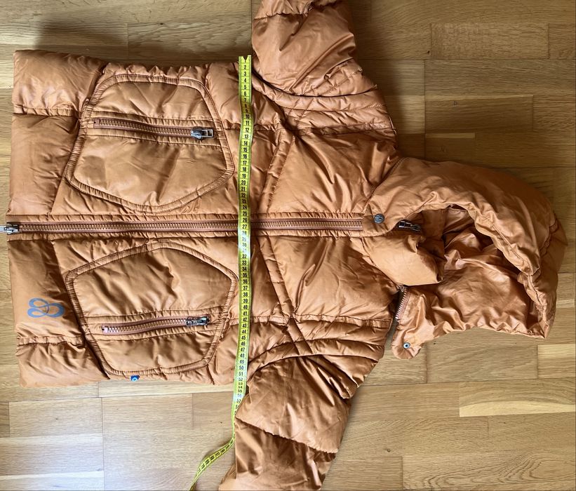 Куртка пуховик  с отстегиваюшимися рукавами, размер L