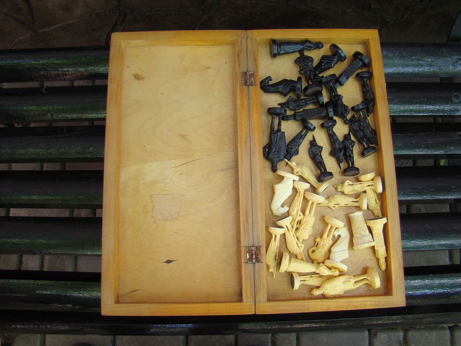 Шахматы Рыцари Киевская Русь из СССР.