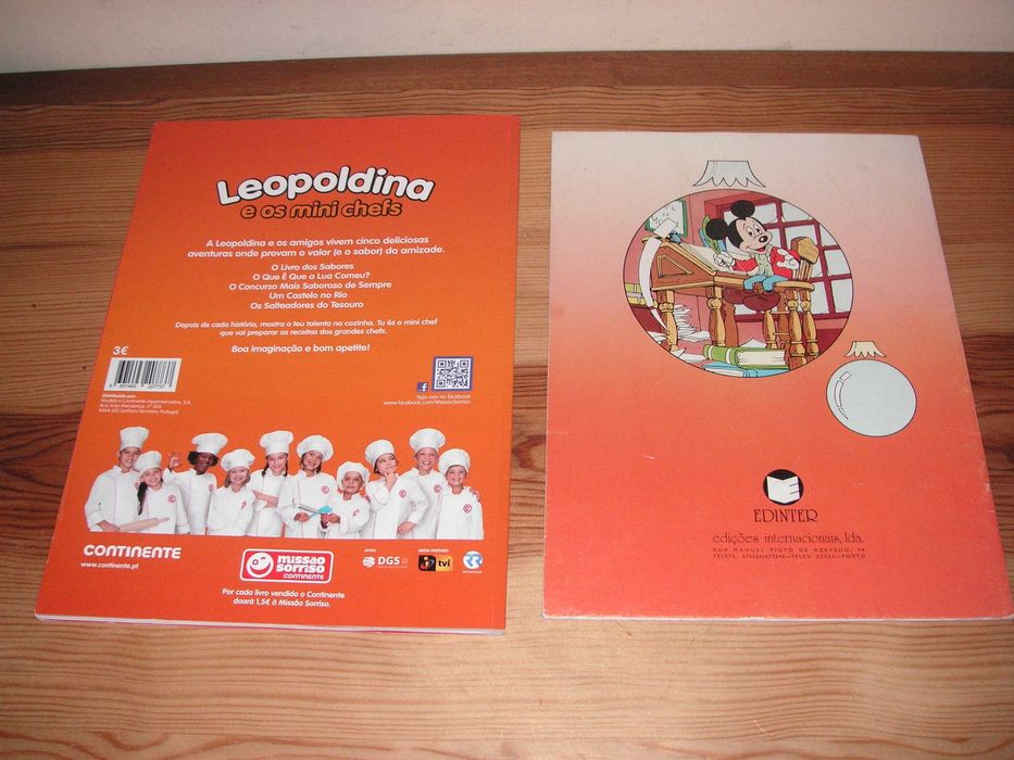 Leopoldina e Os Mini-Chefs e Um Conto de Natal (BD)