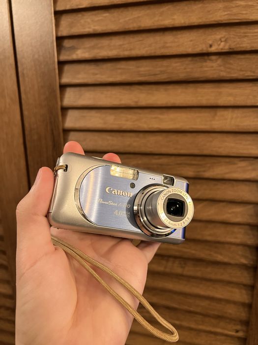 Фотоапарат Canon PowerShot A430 Blue (CCD, Y2K) Чудовий стан