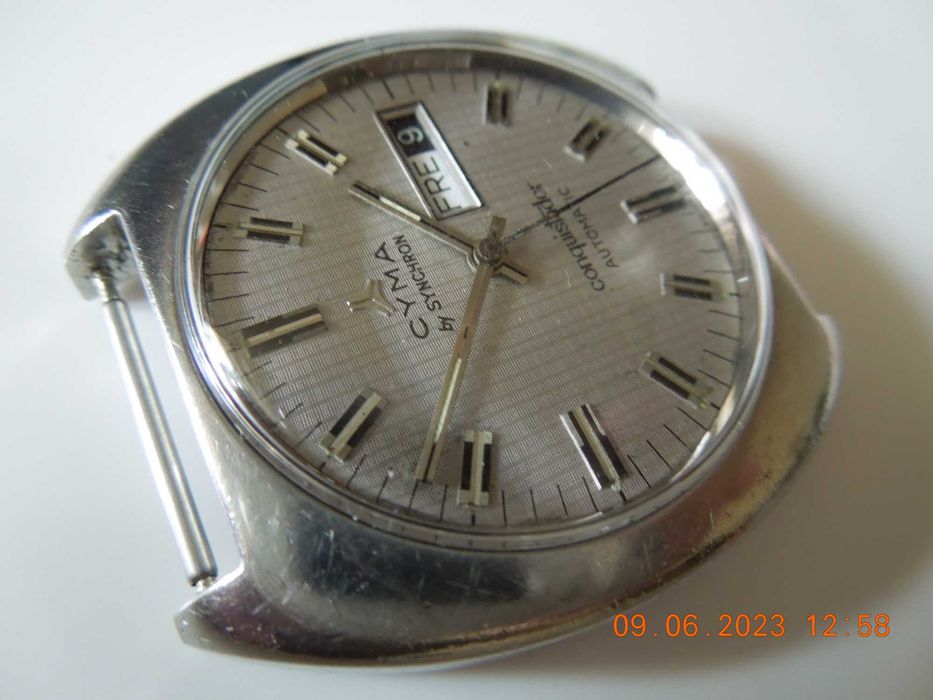 zegarek cyma automatic