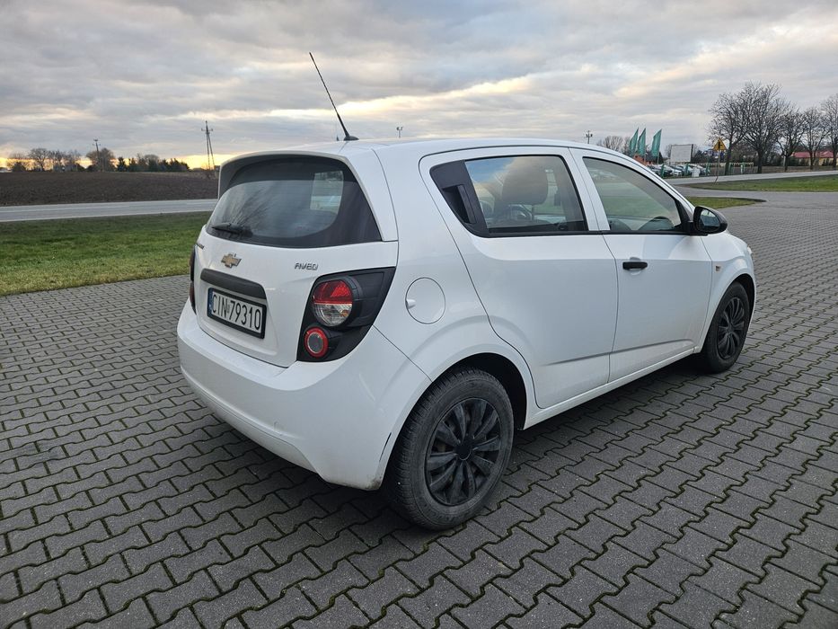 Chevrolet Aveo Salon Polska 1-właściciel Bezwypadkowy Niski Przebieg
