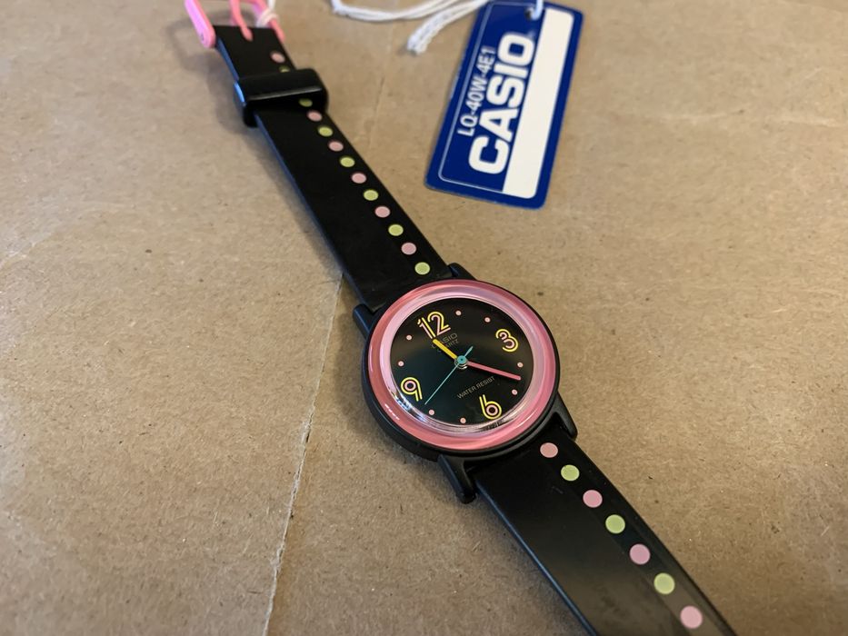 Vintage 80s Casio JAPAN JAPAO Ladies Watch Relogio de pulso mulher