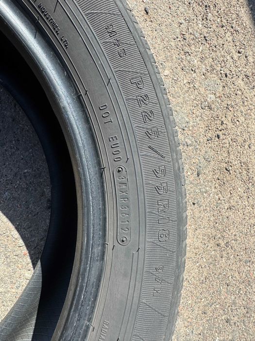 225\55 R18 GOODYEAR Літо Комплект 4шт.