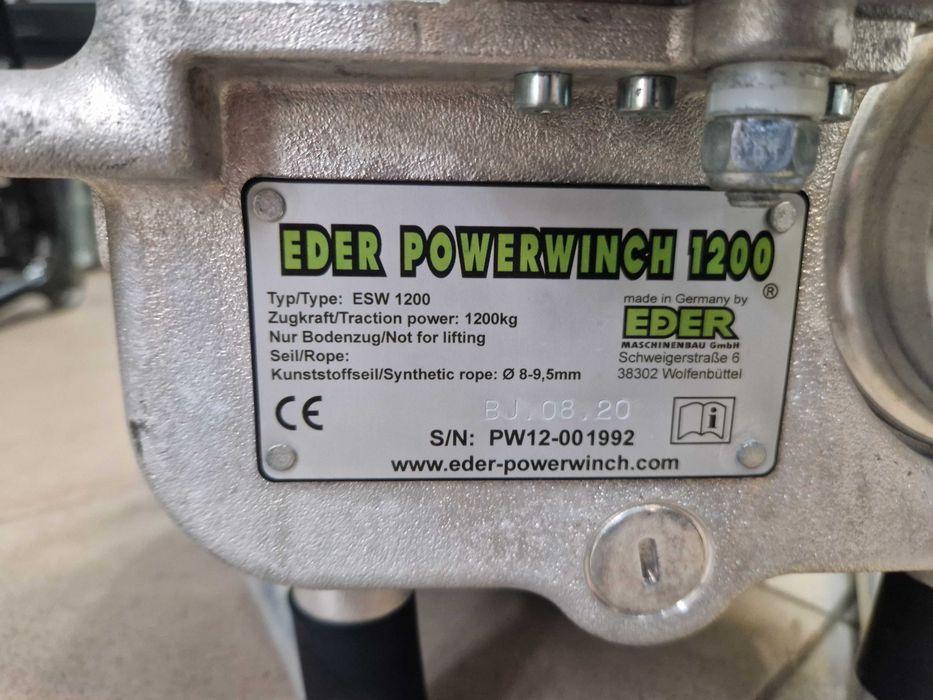 Wciągarka spalinowa EDER ESW 1200