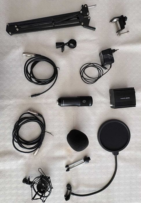 Microfone Mars Gaming MMICKIT – Kit de Estúdio / Streaming