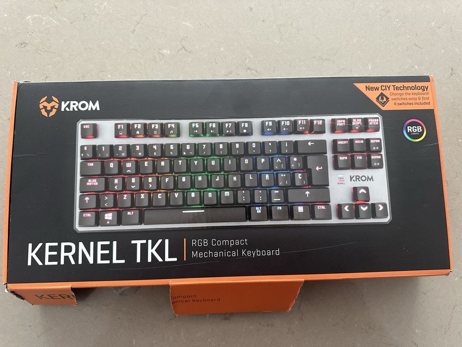 Teclado mecanico kernel tkl