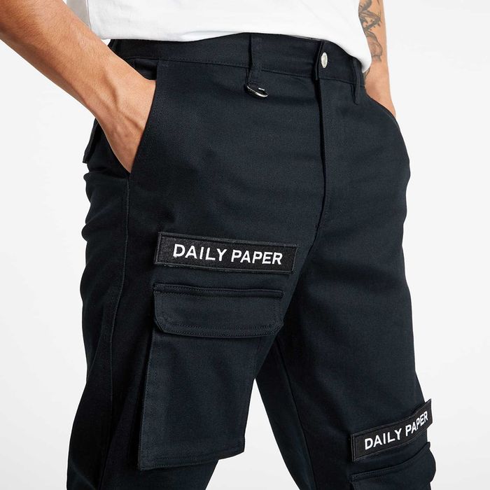 Брюки- Карго XS-S размер Daily Paper Corduroy Black