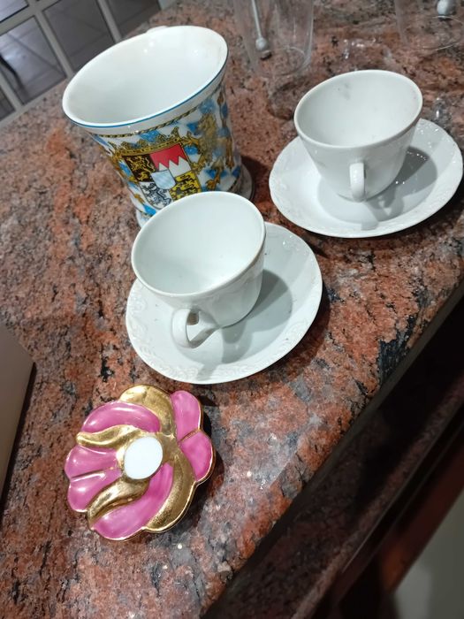 Conjunto objetos de decoração