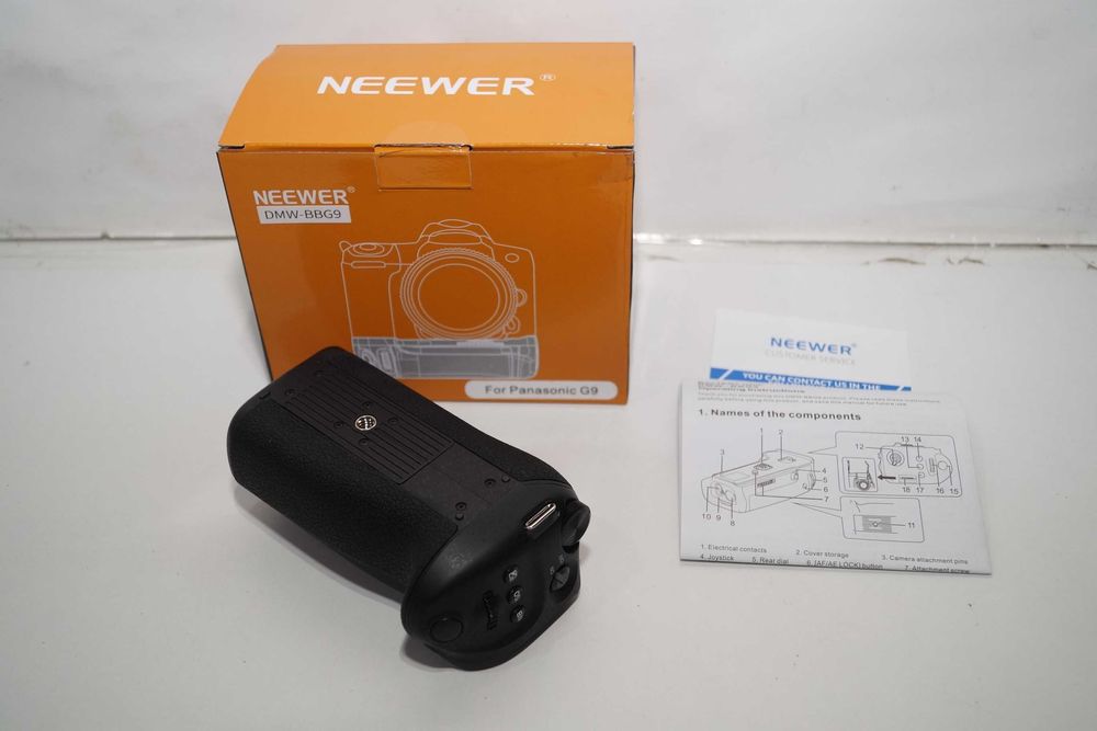 Neewer DMW-BBG9 Grip Uchwyt baterii kompatybilny z Panasonic Lumix G9